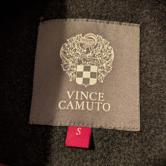 Women drak grey coat, knee length, Vince Camuto size small - Picture 3 of 8